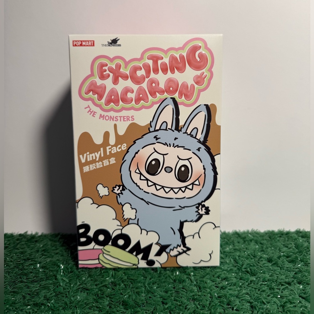 AUTHENTIC NEW Pop Mart LABUBU Exciting Macaron Plush - Toffee (SEALED BOX)